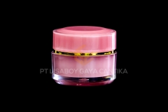 1017-3-ACRYLIC-FLOWER-JAR-PINK-10-GR