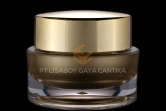 1020-ACRYLIC-ROUND-JAR-CHROME-GOLD-30-GR