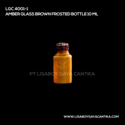 LGC-4001-1-AMBER-GLASS-BROWN-FROSTED-BOTTLE-10-ML